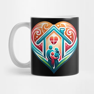 Mom: The Heart of Our Home Mug